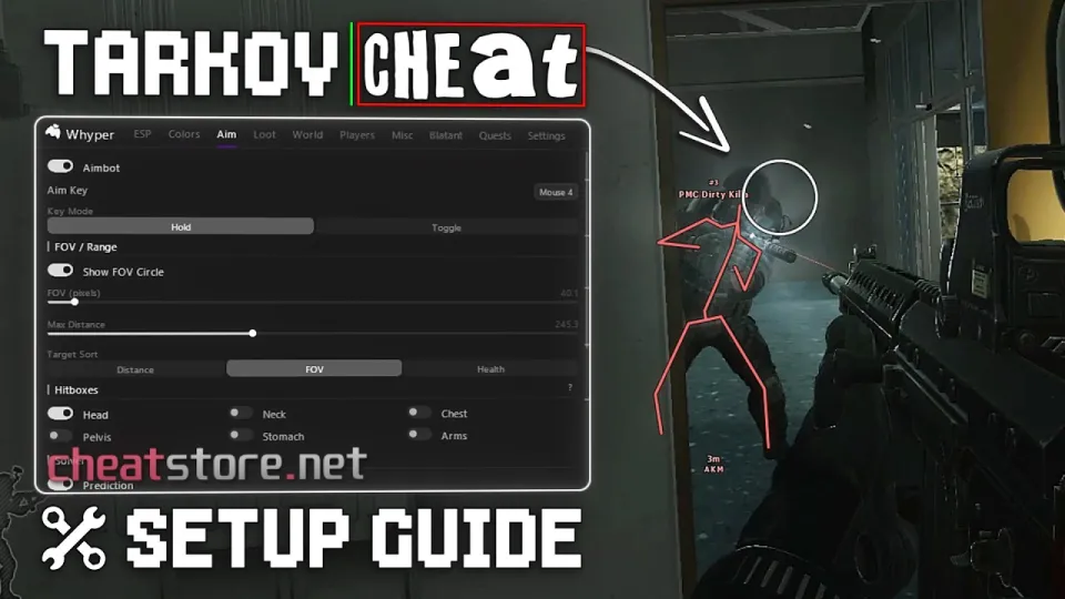 Tarkov Cheats - How To Setup The Best Tarkov Cheats (Whyper Tarkov)